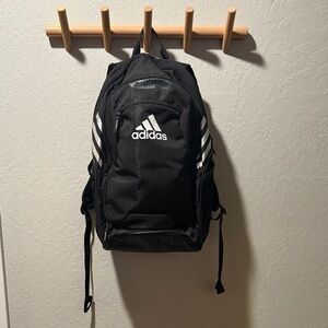 Adidas Black and White stadium soccer Backpack